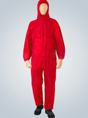 Combinaison de travail rouge